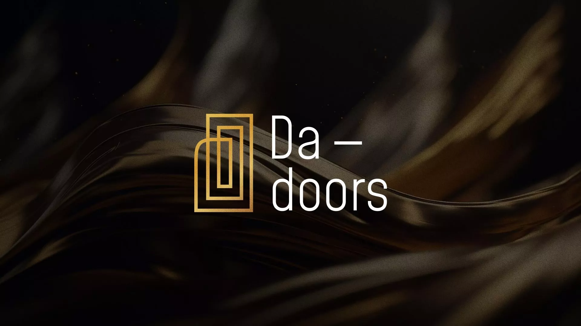 Разработка логотипа для компании «DA-DOORS» в Котельниче